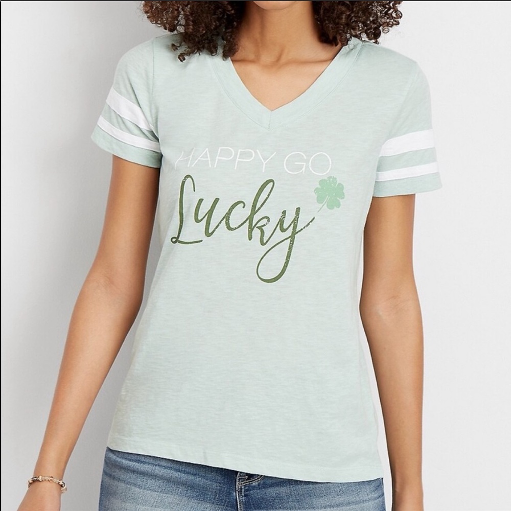 Maurices Happy Go Lucky Tee